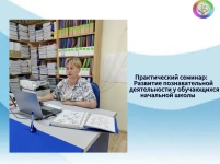 Практический семинар для учителей-дефектологов «Развитие познавательной деятельности у обучающихся начальной школы»